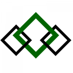 v logo small square